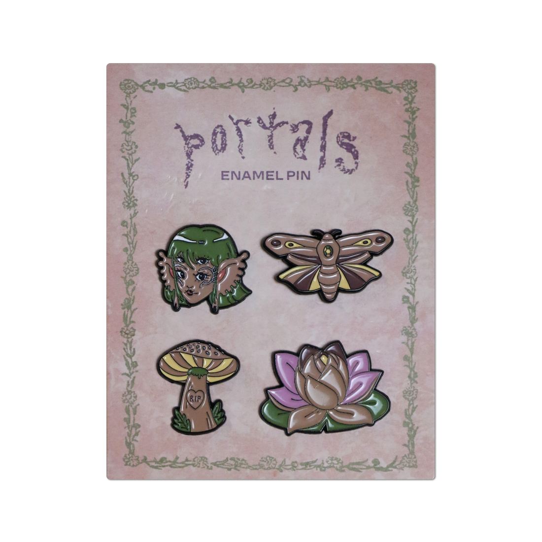 Creature Enamel Pin Set