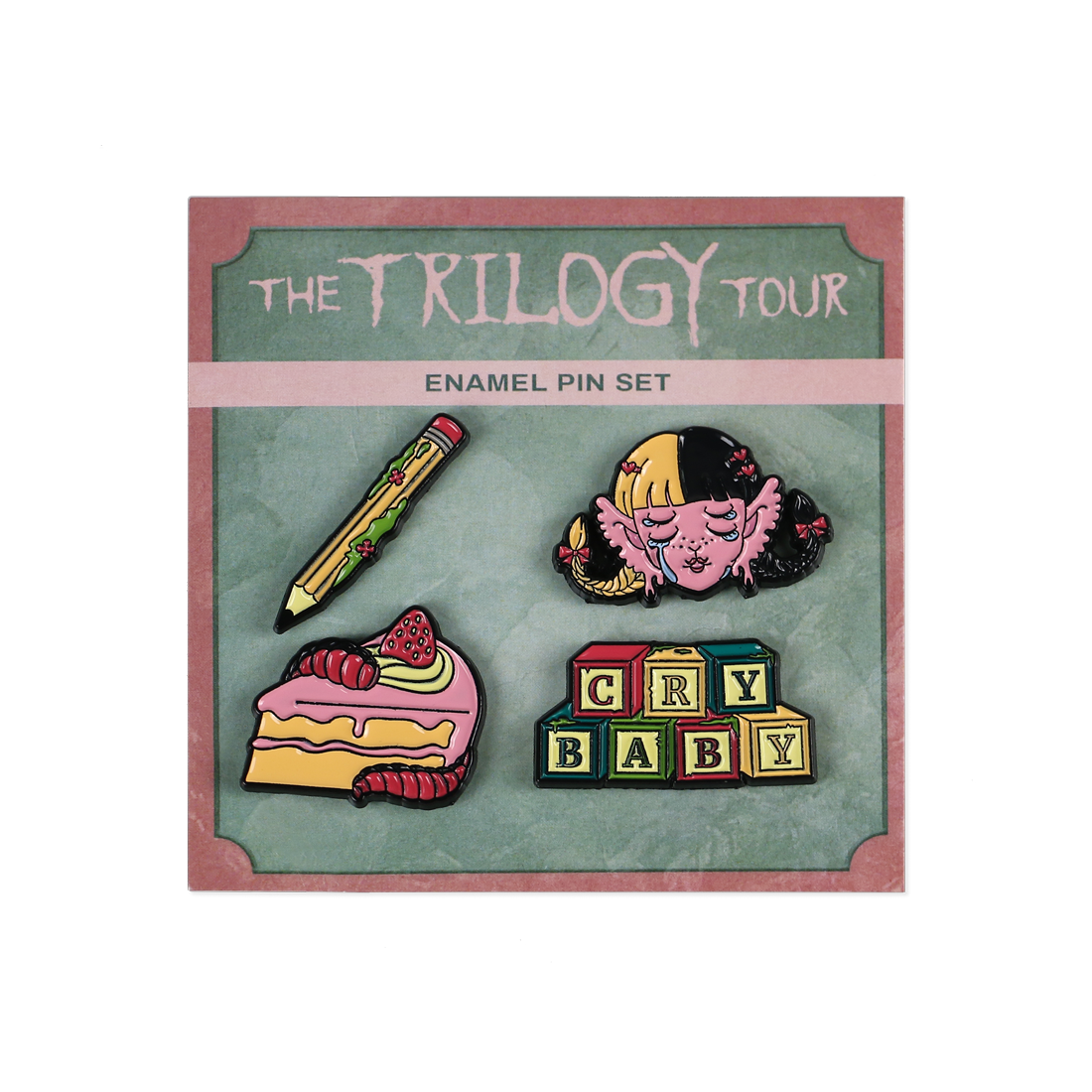 Trilogy Enamel Pin Set