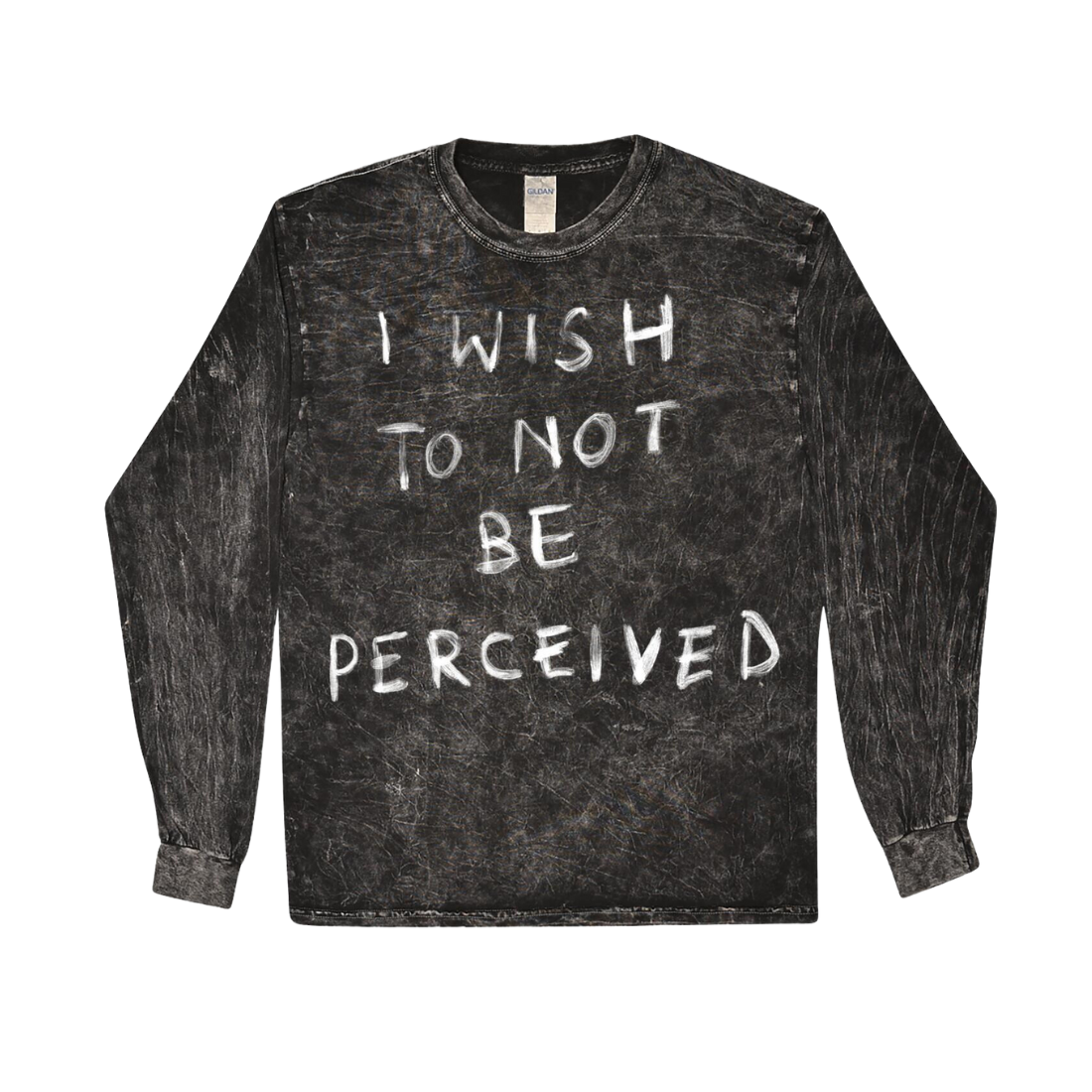 Not Be Perceived Long Sleeve Black Melanie Martinez