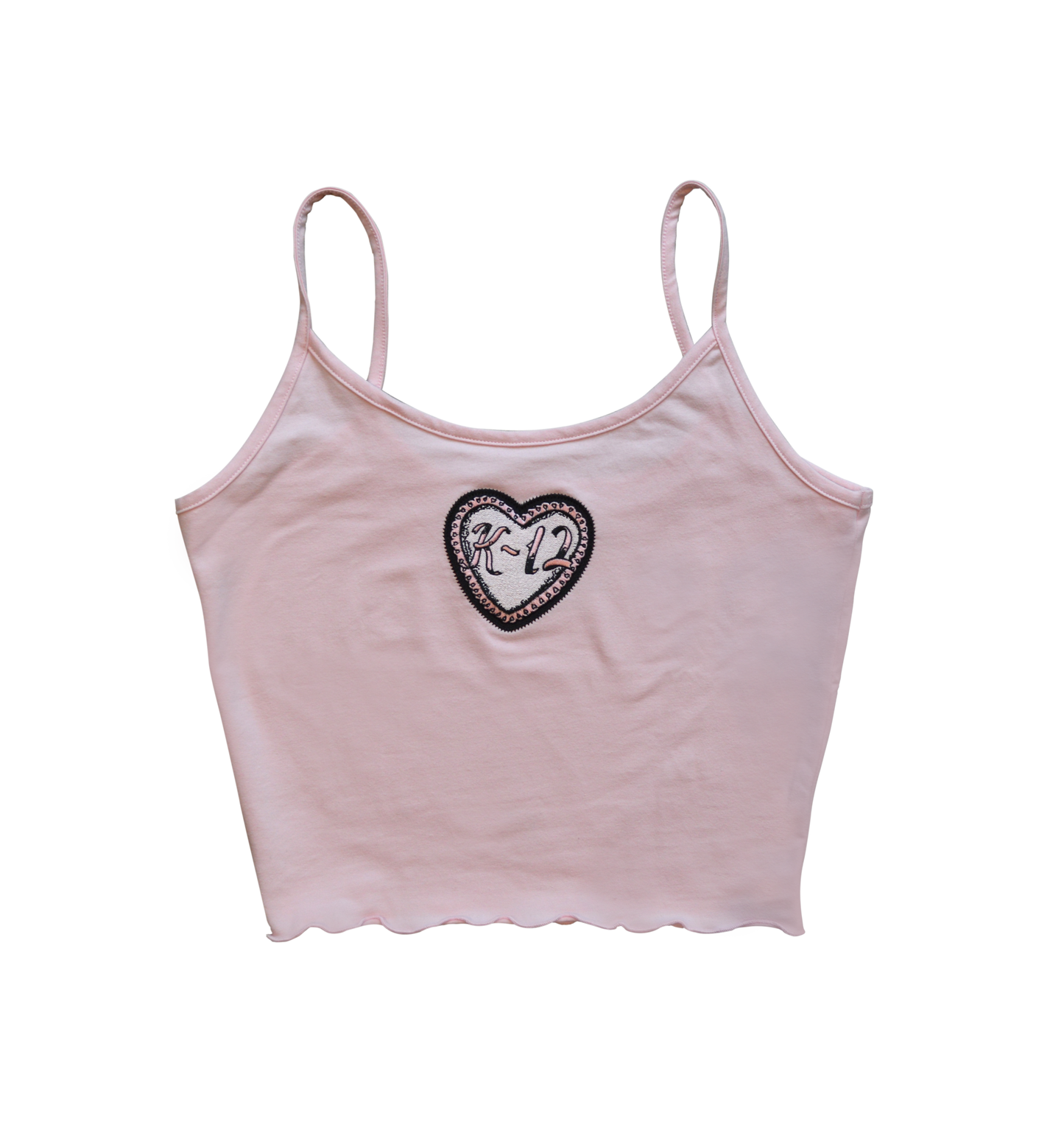 K-12 Embroidered Cami Tank Top