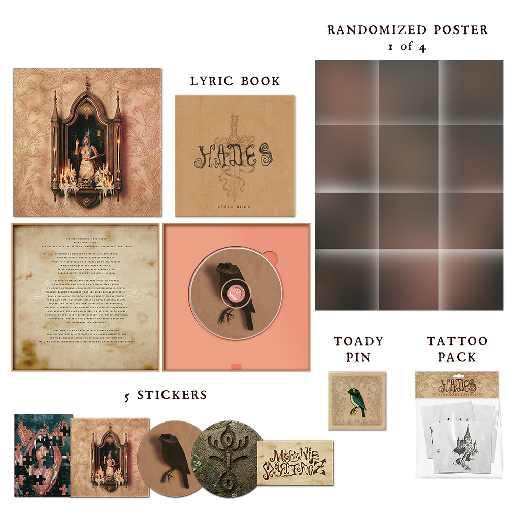 Toady Toady Enamel Pin + CD Box Set – Melanie Martinez
