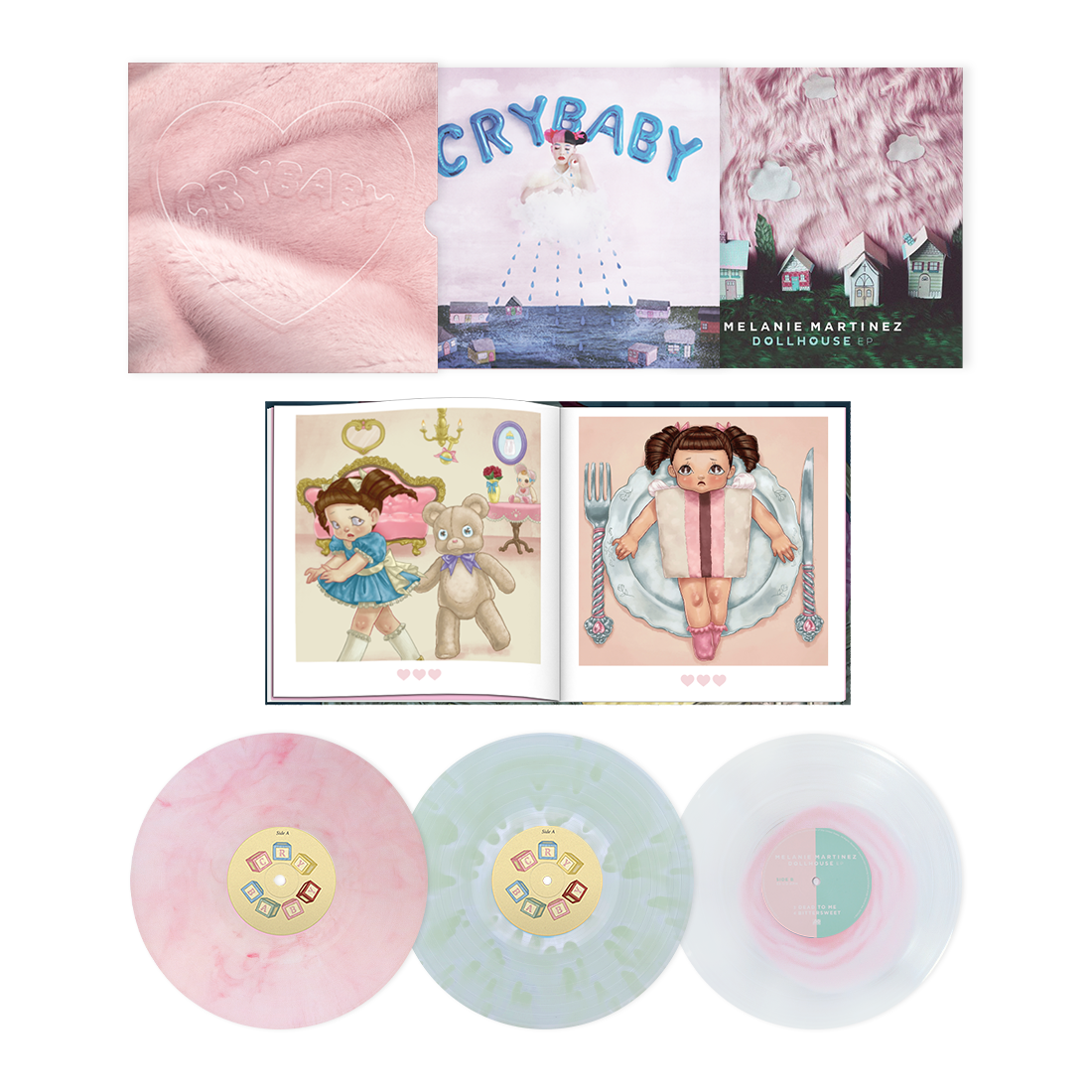 Cry Baby Deluxe 10th Anniversary Edition Dollhouse EP Vinyl cry-baby-deluxe-10th-anniversary-edition-dollhouse-ep-vinyl