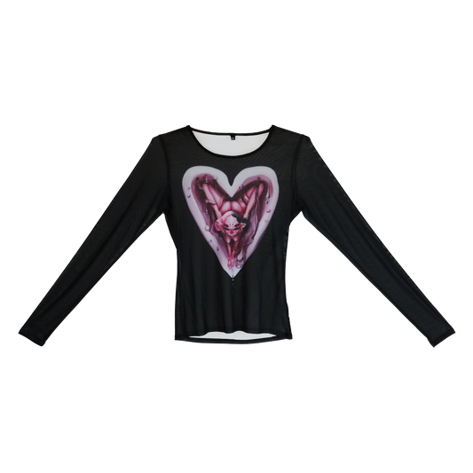 Contortionist Mesh Top