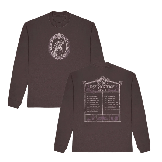 Toady Hades Tour brown longsleeve (US Only)