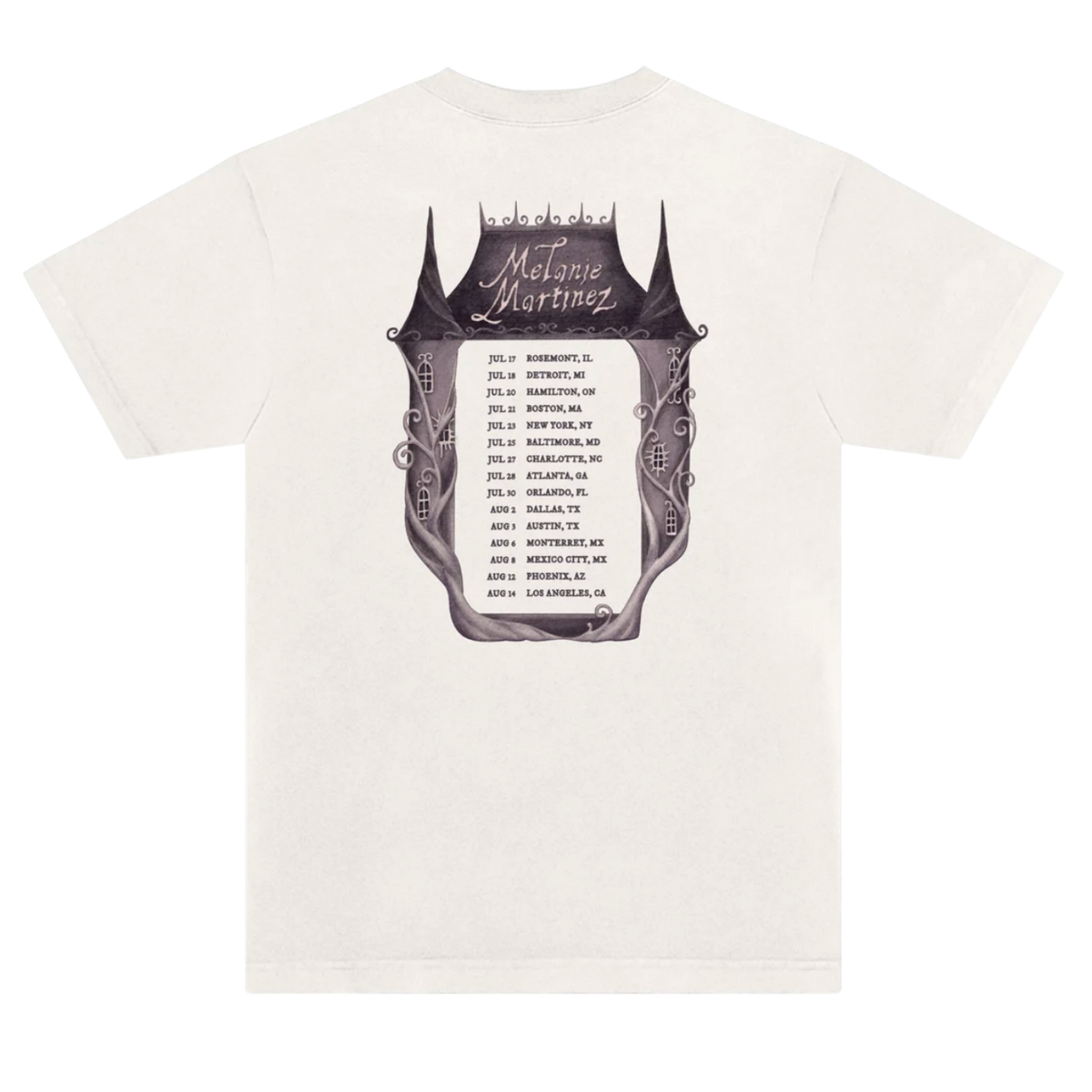 Hades US Tour white tee