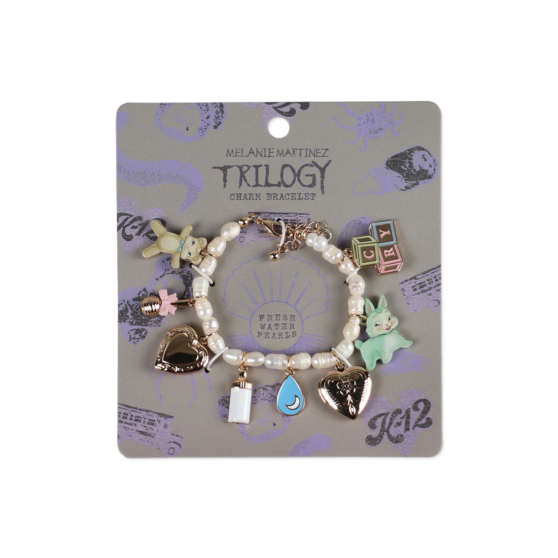 Cry Baby Fresh Water Pearl Charm Bracelet