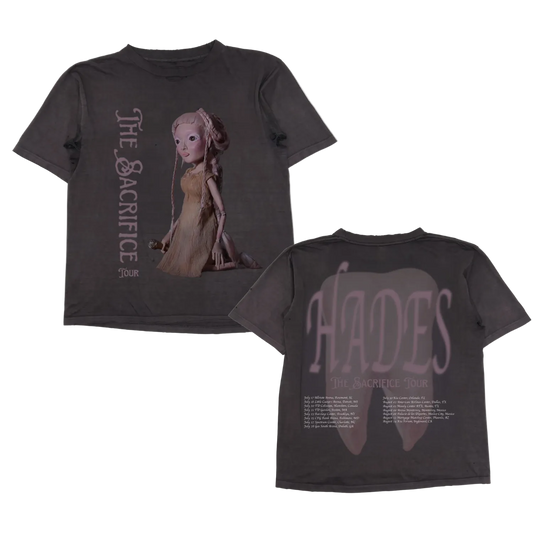 Circle vintage black US tour tee
