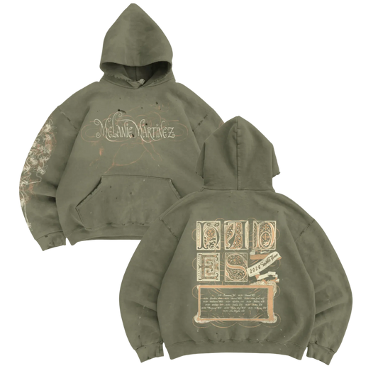 Hades Storybook US Tour olive hoodie