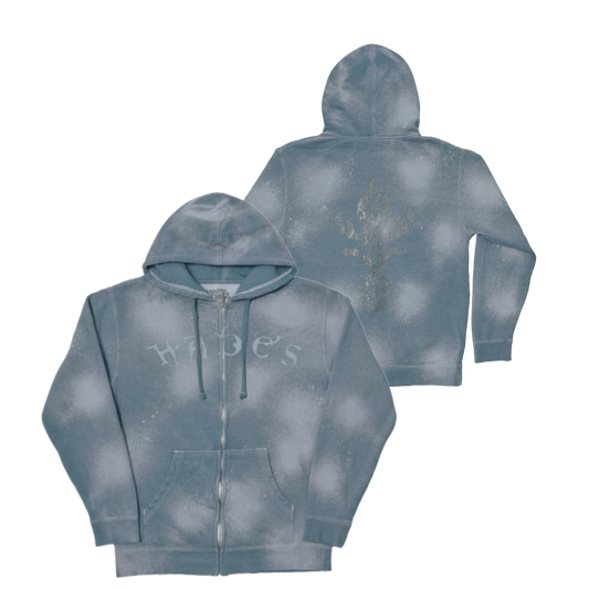 Hades Sigil Rhinestone hoodie