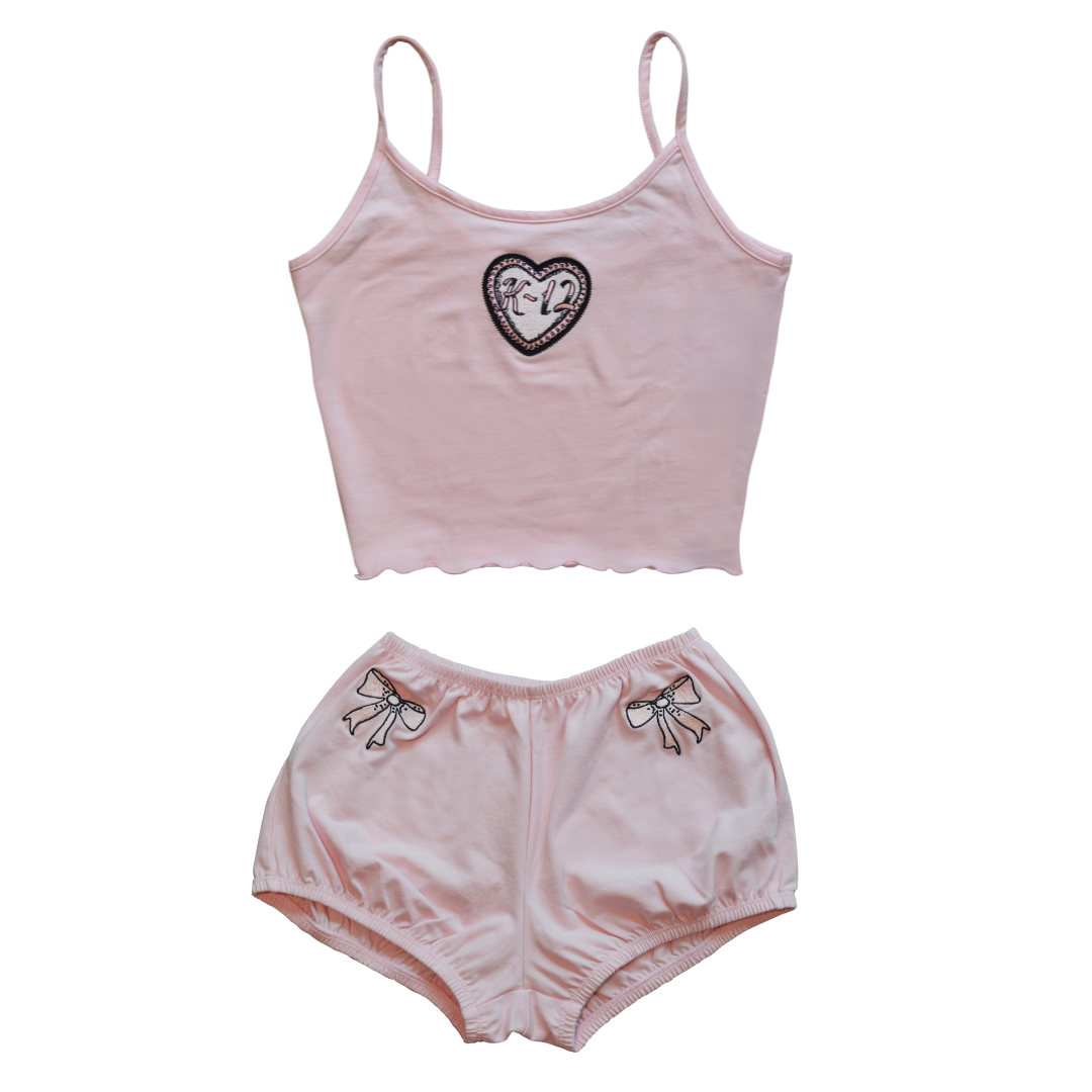 K-12 Cami & Bloomer Set