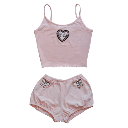 K-12 Cami & Bloomer Set