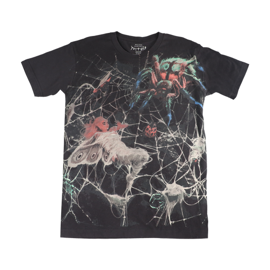 Spider Web All Over T-Shirt