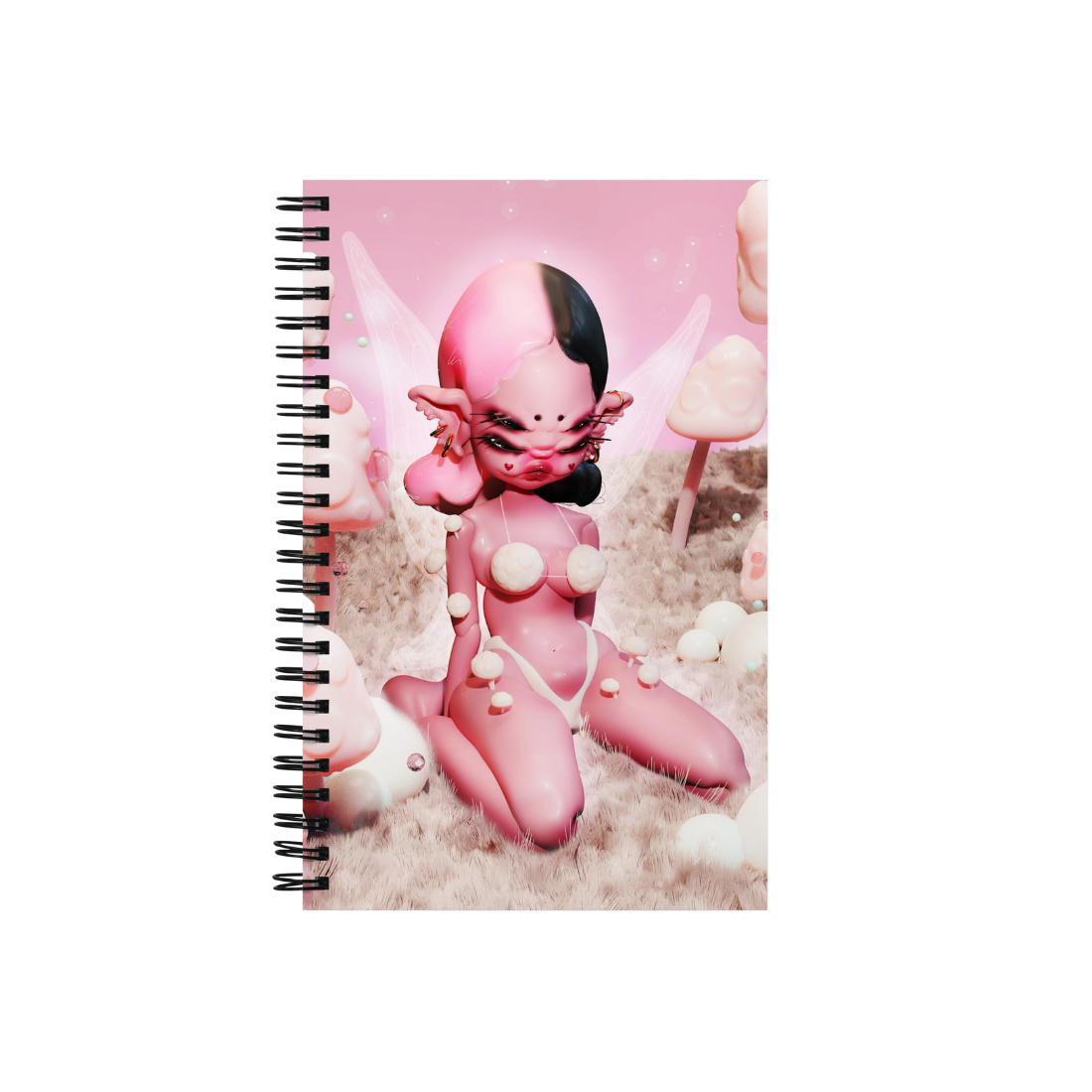 Pink Creature Notebook