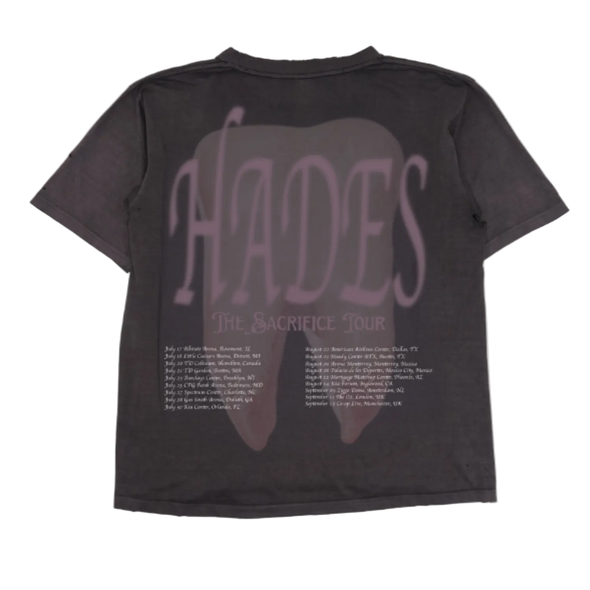 Circle EU Tour Vintage Black Tee