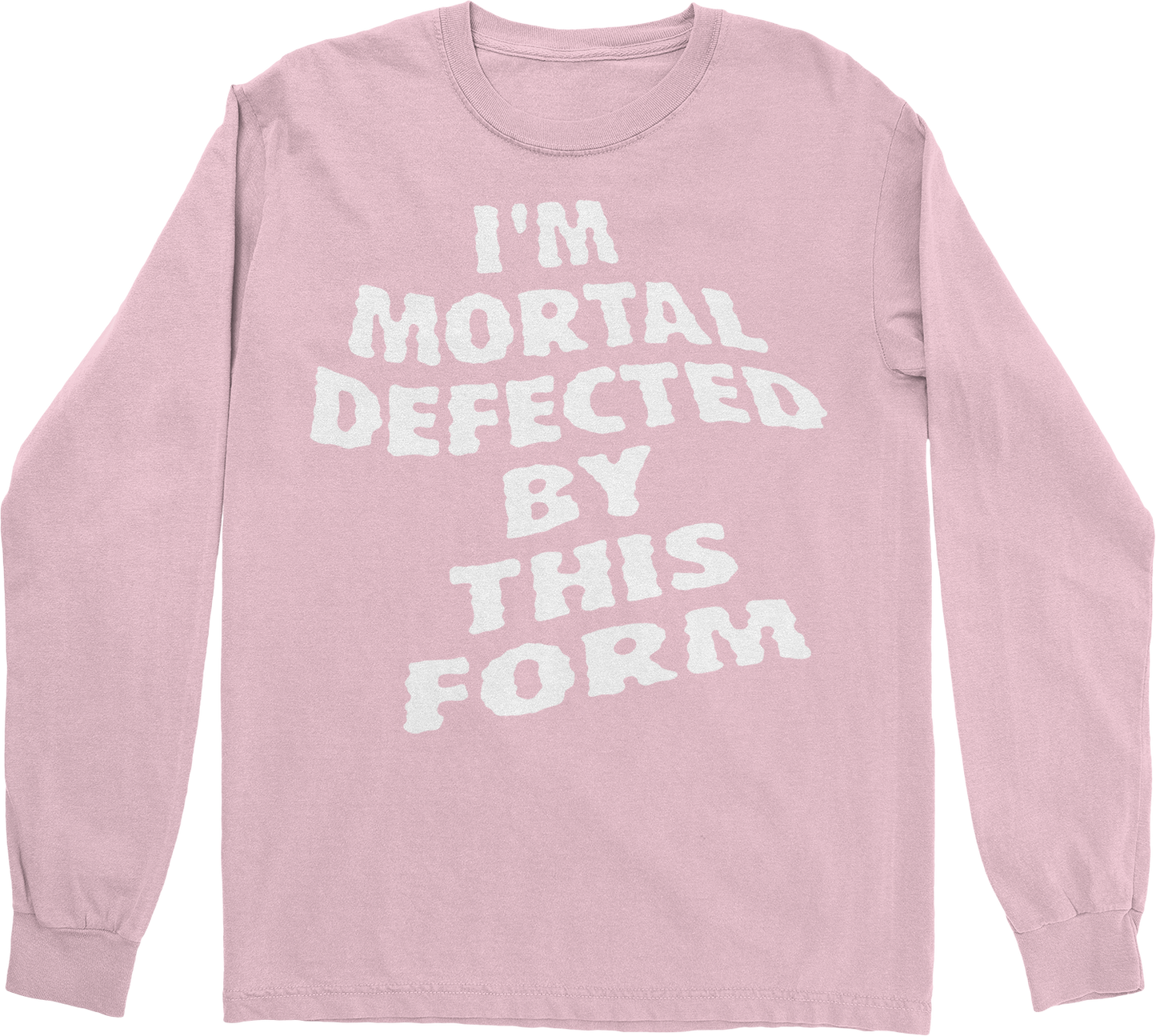 Test Me Pink Long Sleeve T-Shirt